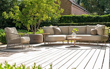 4 Seasons Outdoor Sardinia Garden Lounge Set & Volta Tables