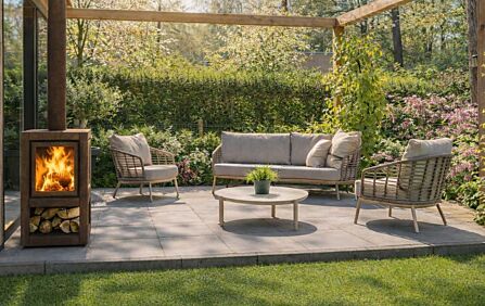 4 Seasons Outdoor Puglia Garden Lounge Sofa Set
