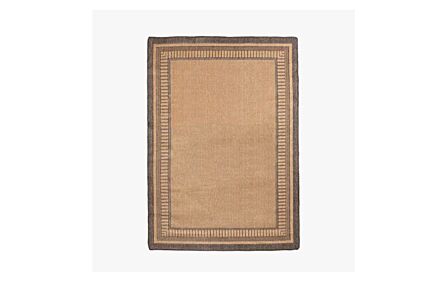 Pacific Lifestyle Indoor or Outdoor Black Border Rug