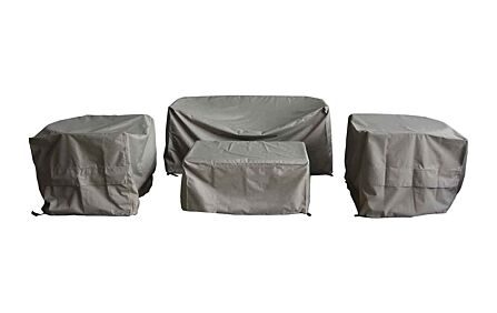 Bramblecrest Mauritius Two Seat Sofa Set Cover-Khaki