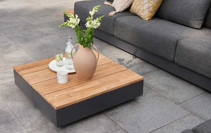 4 Seasons Outdoor Ibiza Large Corner Set with Coffee & Side Table 