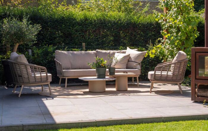 4 Seasons Outdoor Puglia Garden Lounge Sofa Set