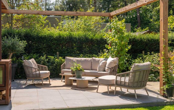 4 Seasons Outdoor Puglia Garden Lounge Sofa Set