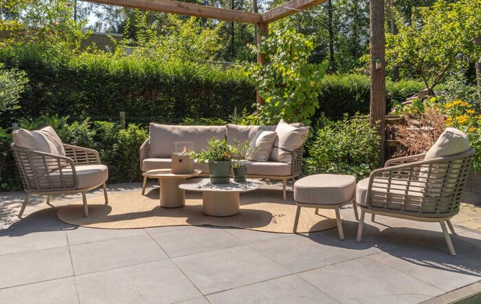 4 Seasons Outdoor Puglia Garden Lounge Sofa Set