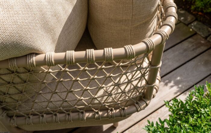 4 Seasons Outdoor Sardinia Garden Lounge Set & Volta Tables