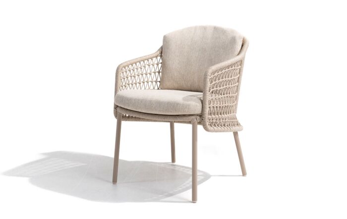 4 Seasons Outdoor Puccini 6 Seat Garden Dining Set With Ellipse Table