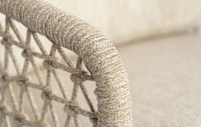 4 Seasons Outdoor Puccini 6 Seat Garden Dining Set With Ellipse Table