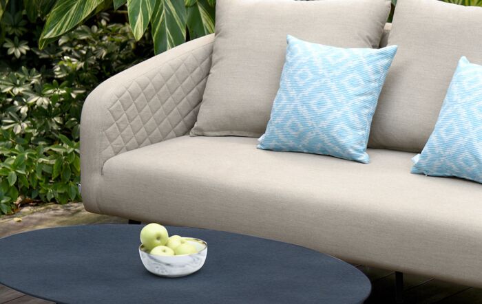 Maze Ambition 3 Seat Garden Sofa Set - Oatmeal