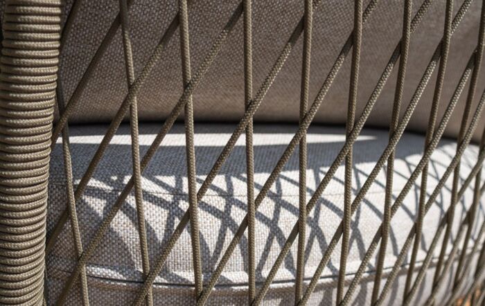Maze Bali Outdoor Rope Weave Corner Set & Armchair