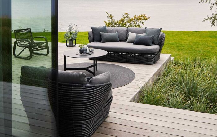 Cane-Line Basket Lounge Outdoor Set