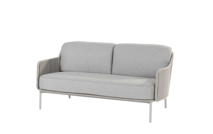 4 Seasons Outdoor Bernini Lounge Set with Side Tables and Footstool