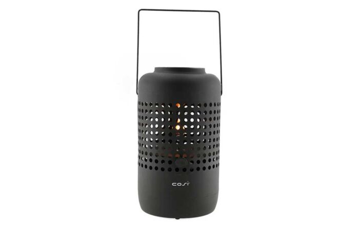 Pacific Lifestyle Black Cosiscoop Drop Fire Lantern