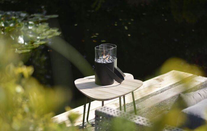 Pacific Lifestyle Black Cosiscoop Fire Lantern