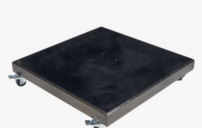 Platinum Voyager T2 2.7mt Taupe Parasol With 90kg Wheeled Base