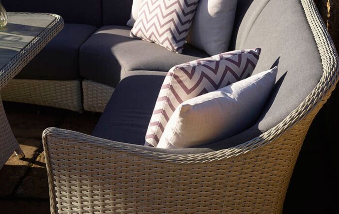 Bramblecrest Square Chevron Cocoa Scatter Cushion