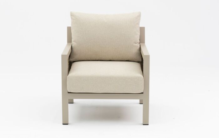 JB Furniture Conrad Two Seat Garden Sofa Set - Latte