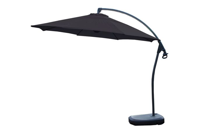 Bramblecrest Gloucester Round 3 Metre Parasol Grey - includes FREE COVER