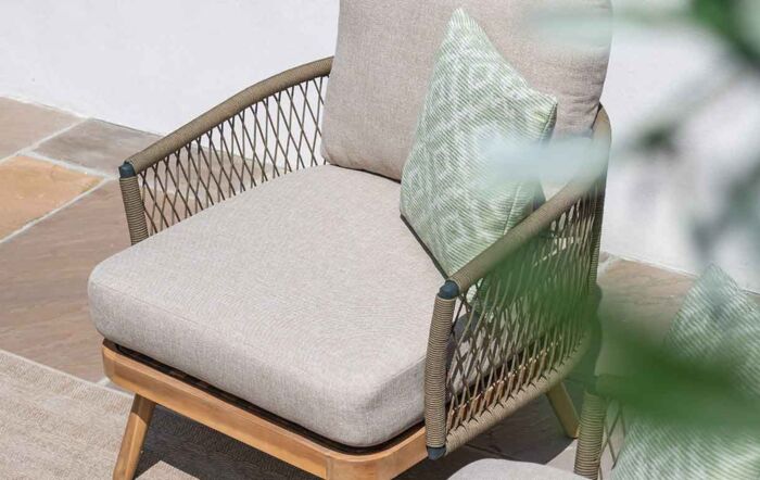 Maze Bali Rope Weave Three Seat Outdoor Lounge Set