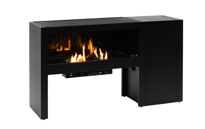 Pacific Lifestyle Cosivista Black 160 Fire Pit