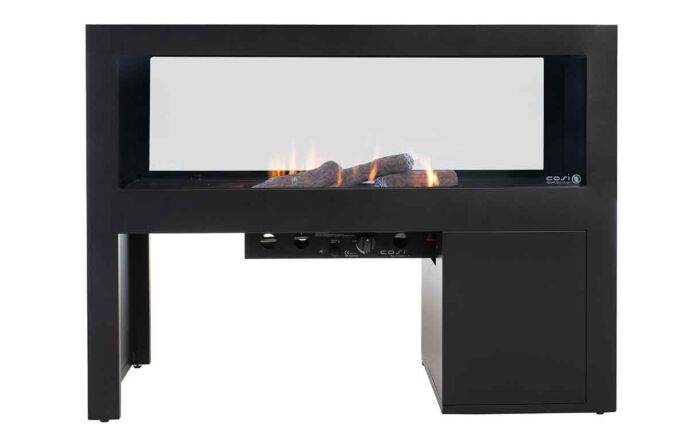 Pacific Lifestyle Cosivista Black 120 Fire Pit
