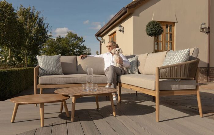 Maze Porto Garden Corner Lounge Set