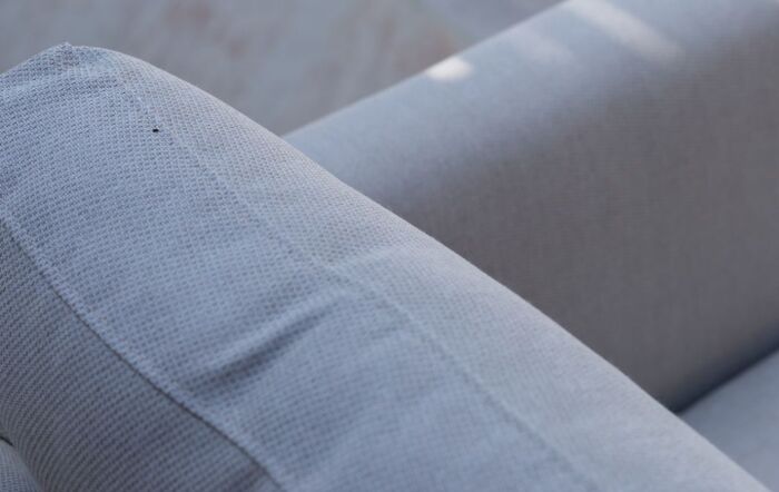 Maze Pulse Rectangular Corner Sofa Set With Adjustable Table - Oatmeal