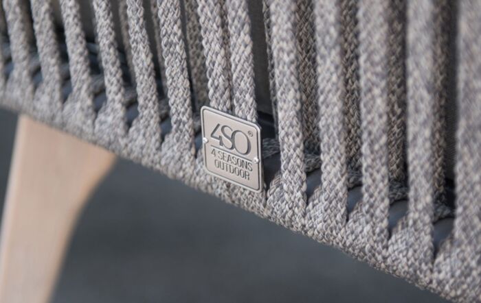 4 Seasons Outdoor Santander Rope Corner Sofa & Table