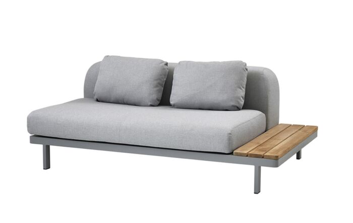 Cane-Line Space Modular 2 Seat Sofa - Teak