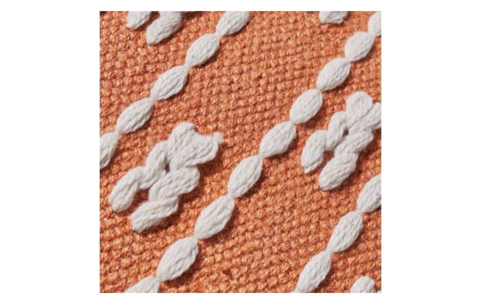 Pacific Lifestyle Indoor/Outdoor Terracotta Braid Scatter Cushion