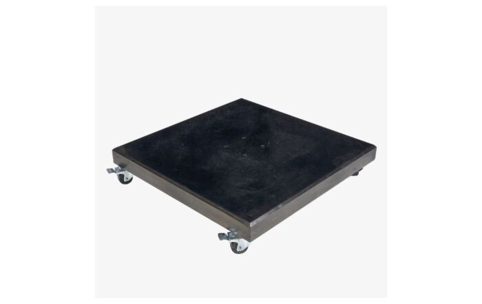 Platinum Voyager T1 Anthracite 3m Round Parasol with 90kg Granite Base