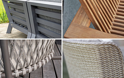 Choosing the Right Outdoor Sofa Material: Rattan vs Aluminium vs Rope vs Wood